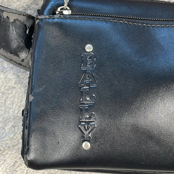 Bally Bum Bag Fanny Pack Sling Belt Bag Stripe DIY NEEDS REPAIR - Picture 3 of 17